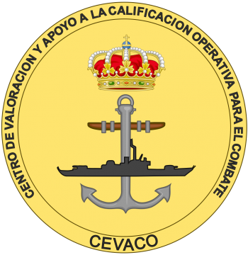 Coat of arms (crest) of the Combat Operational Qualification and Assessment Centre, Spanish Navy