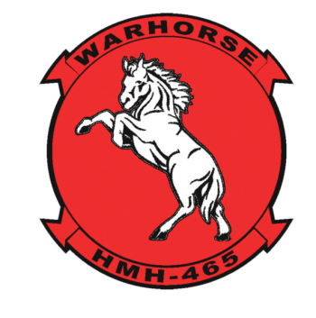 Coat of arms (crest) of HMH-465 Warhorse, USMC