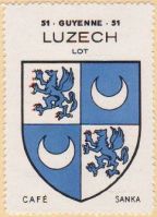 Blason de Luzech/Arms (crest) of Luzech