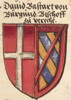 Arms (crest) of David van Bourgondië