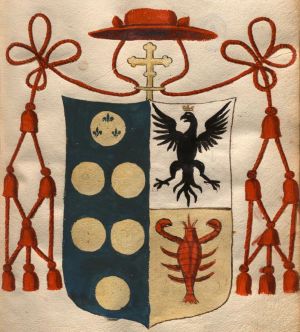 Arms (crest) of Giovanni Francesco Gàmbara