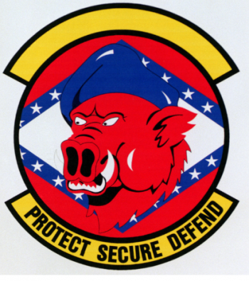 Coat of arms (crest) of 188th Security Forces, Arkansas Air National Guard
