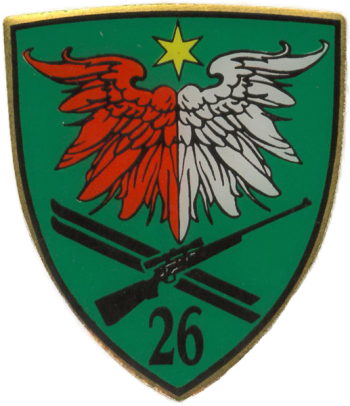 Coat of arms (crest) of the 26th Jaeger Battalion, Austrian Army