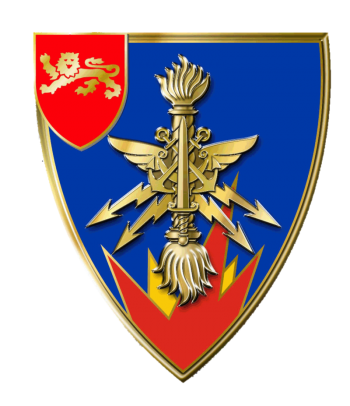 Coat of arms (crest) of the Aquitaine Main Munitions Establishment, France
