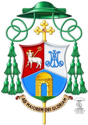 Arms (crest) of Anselm Pendo Lawani