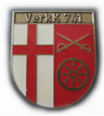 Coat of arms (crest) of the Traffic Command 741, German Army