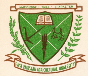 Coat of arms (crest) of Bangladesh Agricultural University