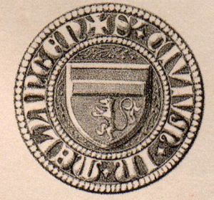 Seal of Mellingen (Aargau)