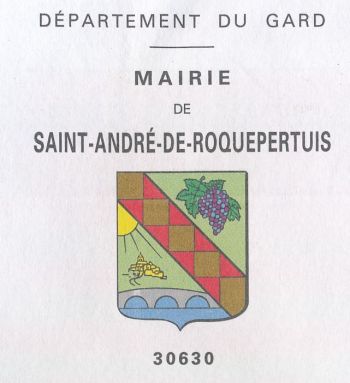 Blason de Saint-André-de-Roquepertuis