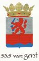 Wapen van Sas van Gent/Arms (crest) of Sas van Gent