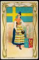 Arms, Flags and Types of Nations trade card Sweden