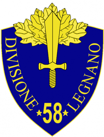 Coat of arms (crest) of the 58th Infantry Division Legnano, Italian Army