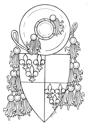 Arms (crest) of Louis d’Albret