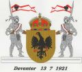 Wapen van Deventer/Coat of arms (crest) of Deventer