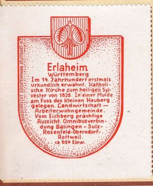 Wappen von Erlaheim/Coat of arms (crest) of Erlaheim