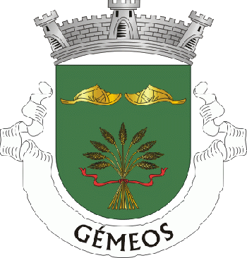 Brasão de Gémeos (Guimarães)/Arms (crest) of Gémeos (Guimarães)