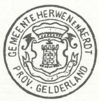 Wapen van Herwen en Aerdt/Arms (crest) of Herwen en Aerdt