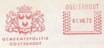 Wapen van Oosterhout/Coat of arms (crest) of Oosterhout
