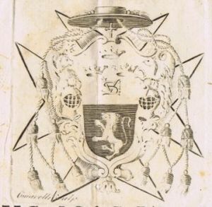 Arms (crest) of Gaetano Maria Capece