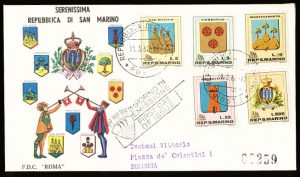 Arms of San Marino (stamps)