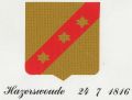Wapen van Hazerswoude/Coat of arms (crest) of Hazerswoude