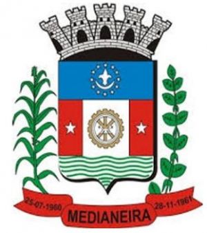 Brasão de Medianeira (Paraná)/Arms (crest) of Medianeira (Paraná)