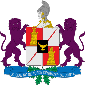 Coat of arms (crest) of the School of Armoured Troops, Colombian Army