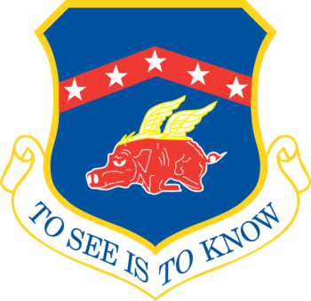 Coat of arms (crest) of the 188th Fighter Wing, Arkansas Air National Guard