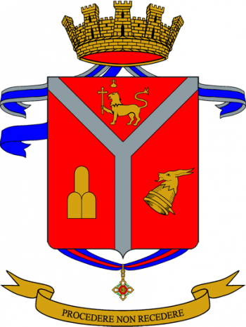 Coat of arms (crest) of the 63rd Infantry Regiment Cagliari, Italian Army