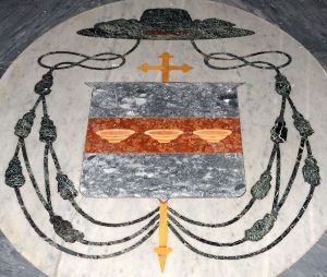 Arms (crest) of Gaetano Bacile di Castiglione