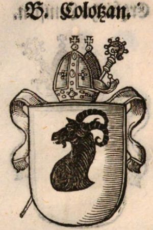 Arms of Archdiocese of Kalocsa-Kecskemét