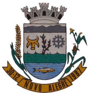 Brasão de Novo Alegre/Arms (crest) of Novo Alegre