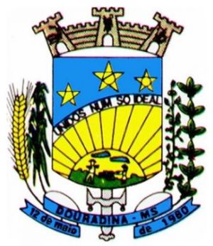 Brasão de Douradina (Mato Grosso do Sul)/Arms (crest) of Douradina (Mato Grosso do Sul)