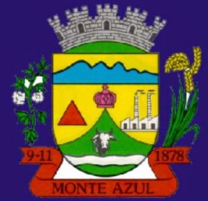 Brasão de Monte Azul/Arms (crest) of Monte Azul
