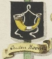 Wapen van Oudenhoorn/Arms (crest) of Oudenhoorn