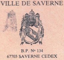 Blason de Saverne / Arms of Saverne