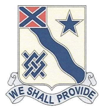 Coat of arms (crest) of 106th Support Battalion, Mississippi Army National Guard