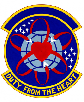 Coat of arms (crest) of the 77th Aerial Port Squadron, US Air Force