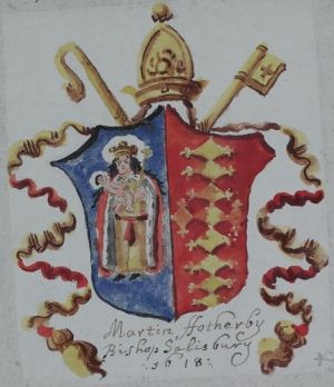 Arms (crest) of Martin Fotherby