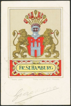 Wappen von Hamburg