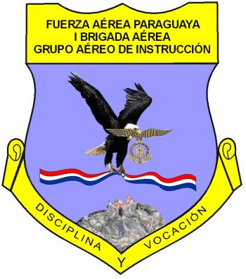 Coat of arms (crest) of the Instructional Air Group, Air Force of Paraguay