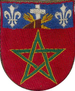 Coat of arms (crest) of Province Morocco, Scouts de France