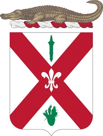 Coat of arms (crest) of the 124th Infantry Regiment, Florida Army National Guard