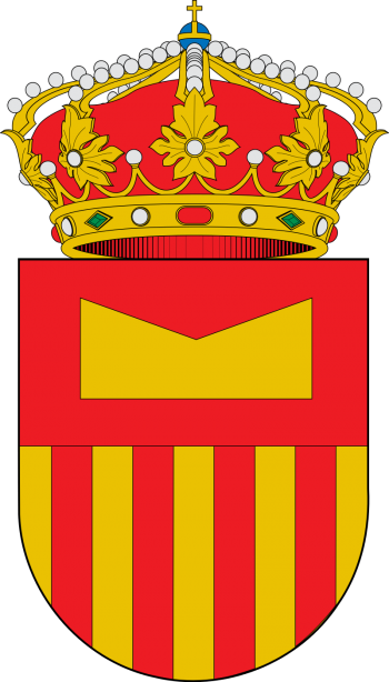 Escudo de Adahuesca/Arms (crest) of Adahuesca