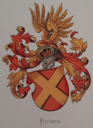 Coat of arms of the Ruysch (familie) family