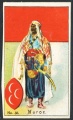 Arms, Flags and Folk Costume trade card