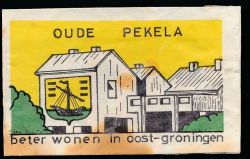 Wapen van Oude Pekela/Arms (crest) of Oude Pekela
