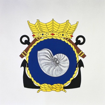 Coat of arms (crest) of the Zr.Ms. Nautilus, Netherlands Navy