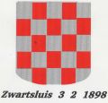 Wapen van Zwartsluis/Coat of arms (crest) of Zwartsluis