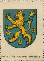 Wappen von Geldern/Arms (crest) of Geldern